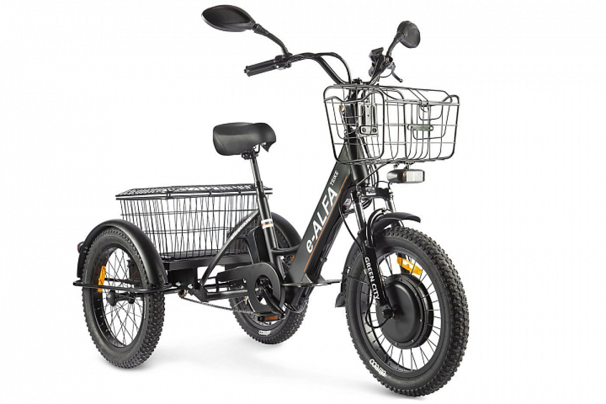 Электровелосипед GREEN CITY e-ALFA Trike