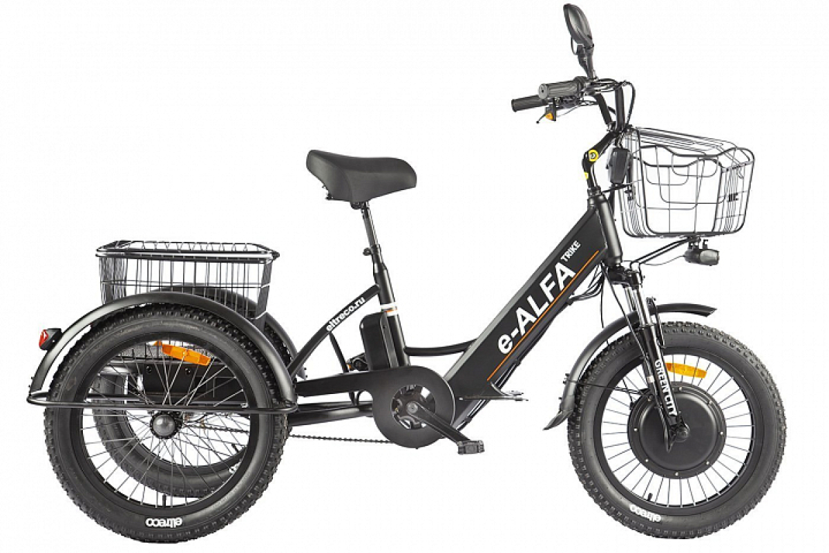 Электровелосипед GREEN CITY e-ALFA Trike