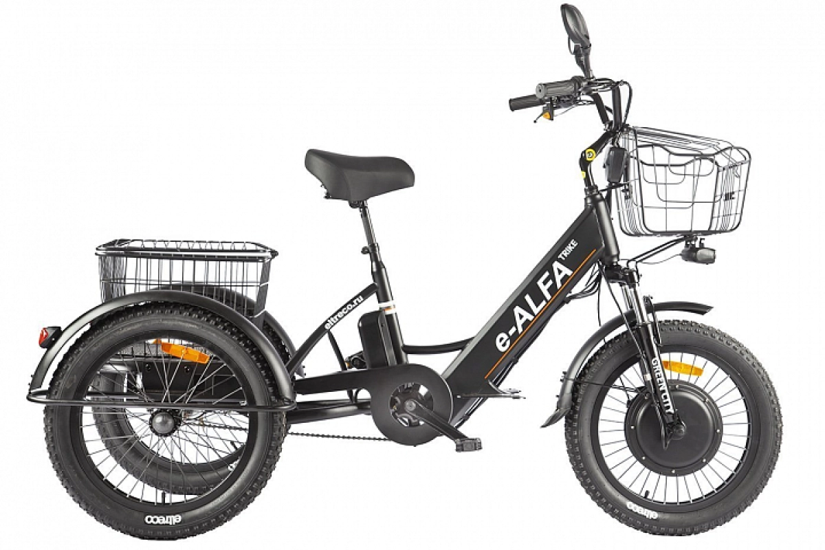 Электровелосипед GREEN CITY e-ALFA Trike