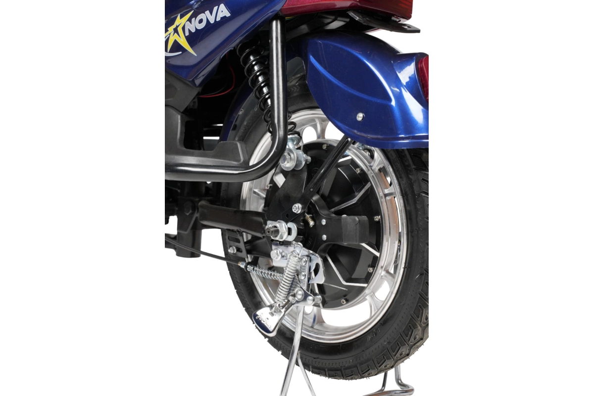 Электроскутер  Nova EC-03 синий (без цепи)