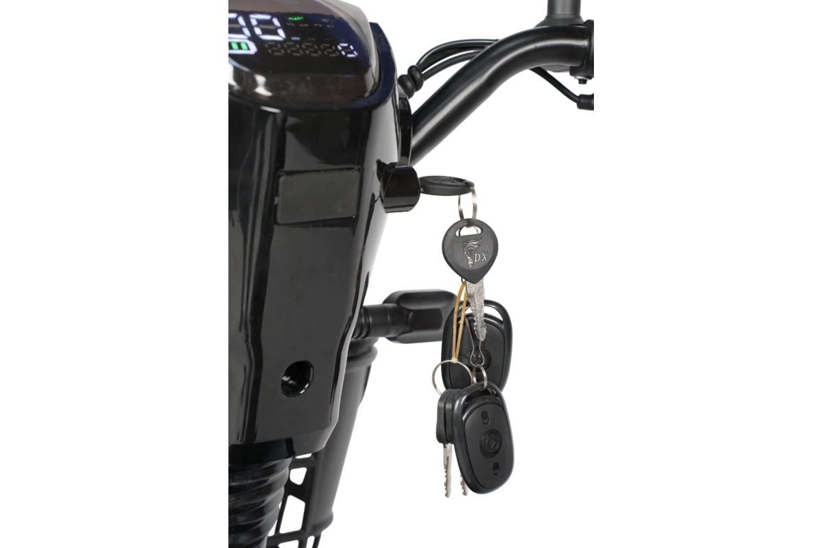 Электроскутер  Nova EC-03 синий (без цепи)