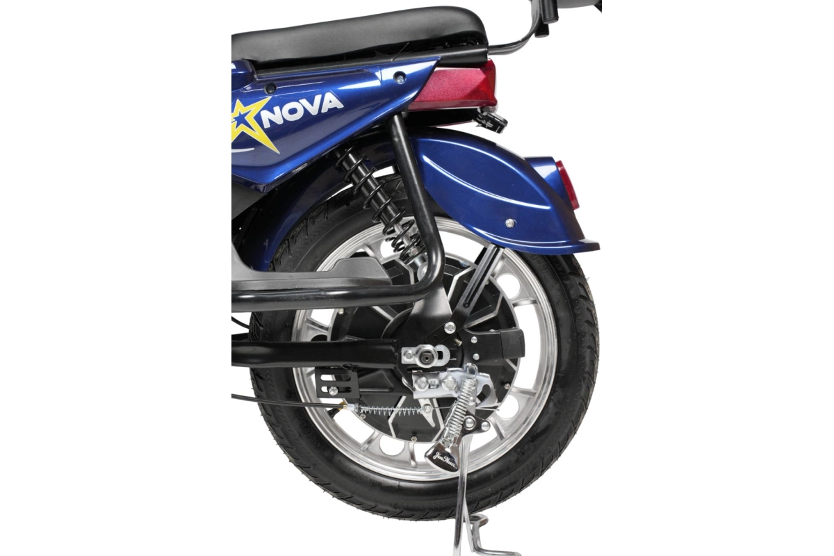 Электроскутер  Nova EC-03 синий (без цепи)