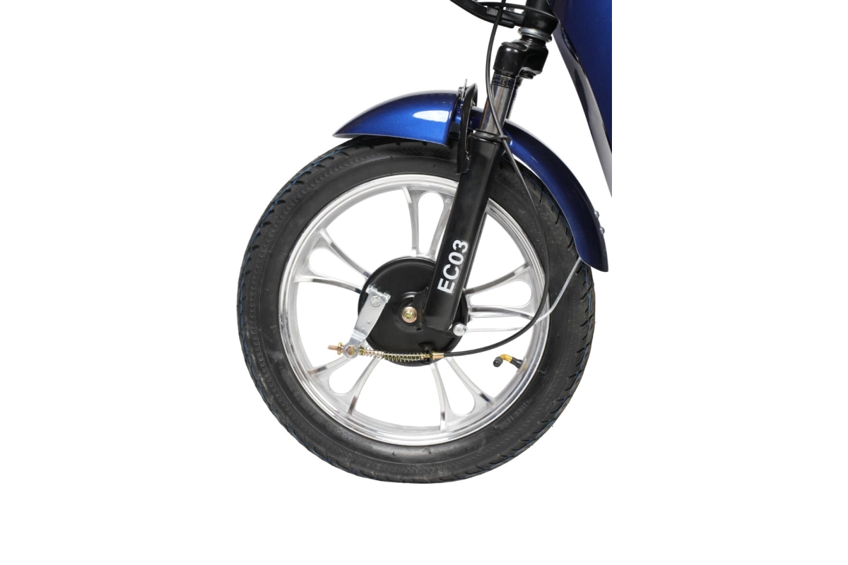 Электроскутер  Nova EC-03 синий (без цепи)