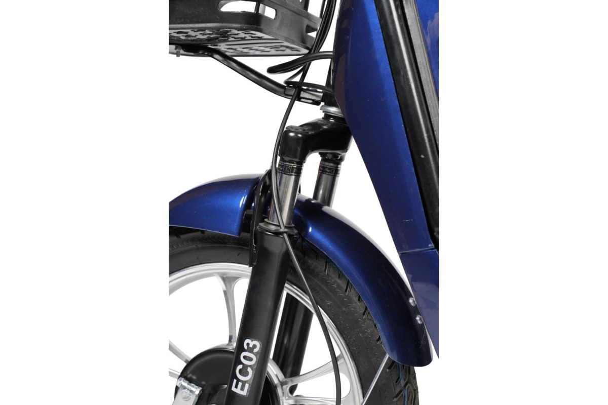 Электроскутер  Nova EC-03 синий (без цепи)