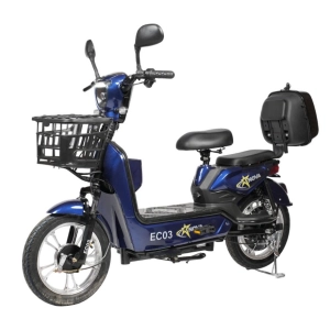 Электроскутер  Nova EC-03 синий (без цепи)