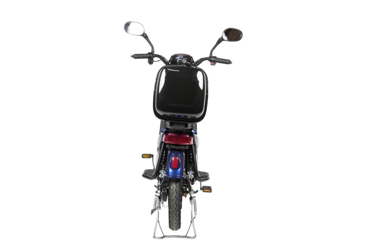 Электроскутер  Nova EC-03 синий (без цепи)