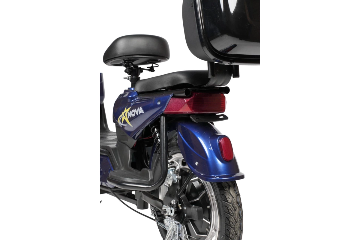 Электроскутер  Nova EC-03 синий (без цепи)