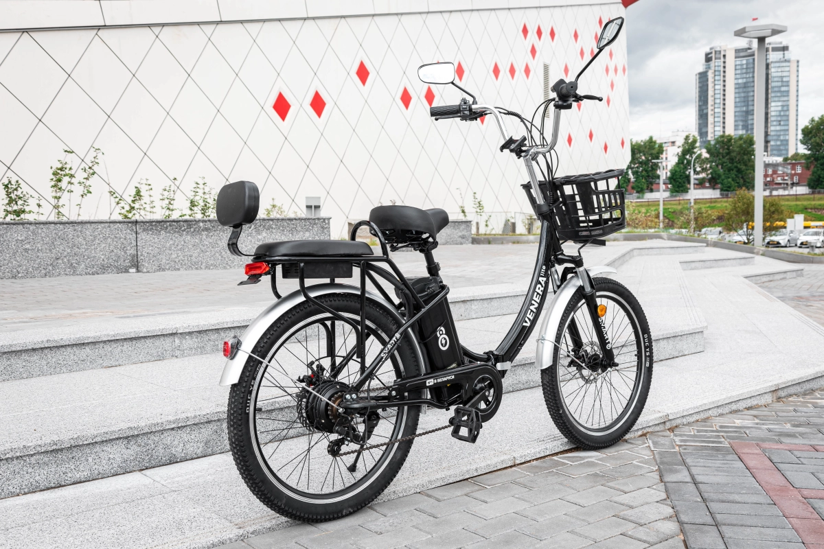 Электровелосипед Smart8 Venera Lite чёрный