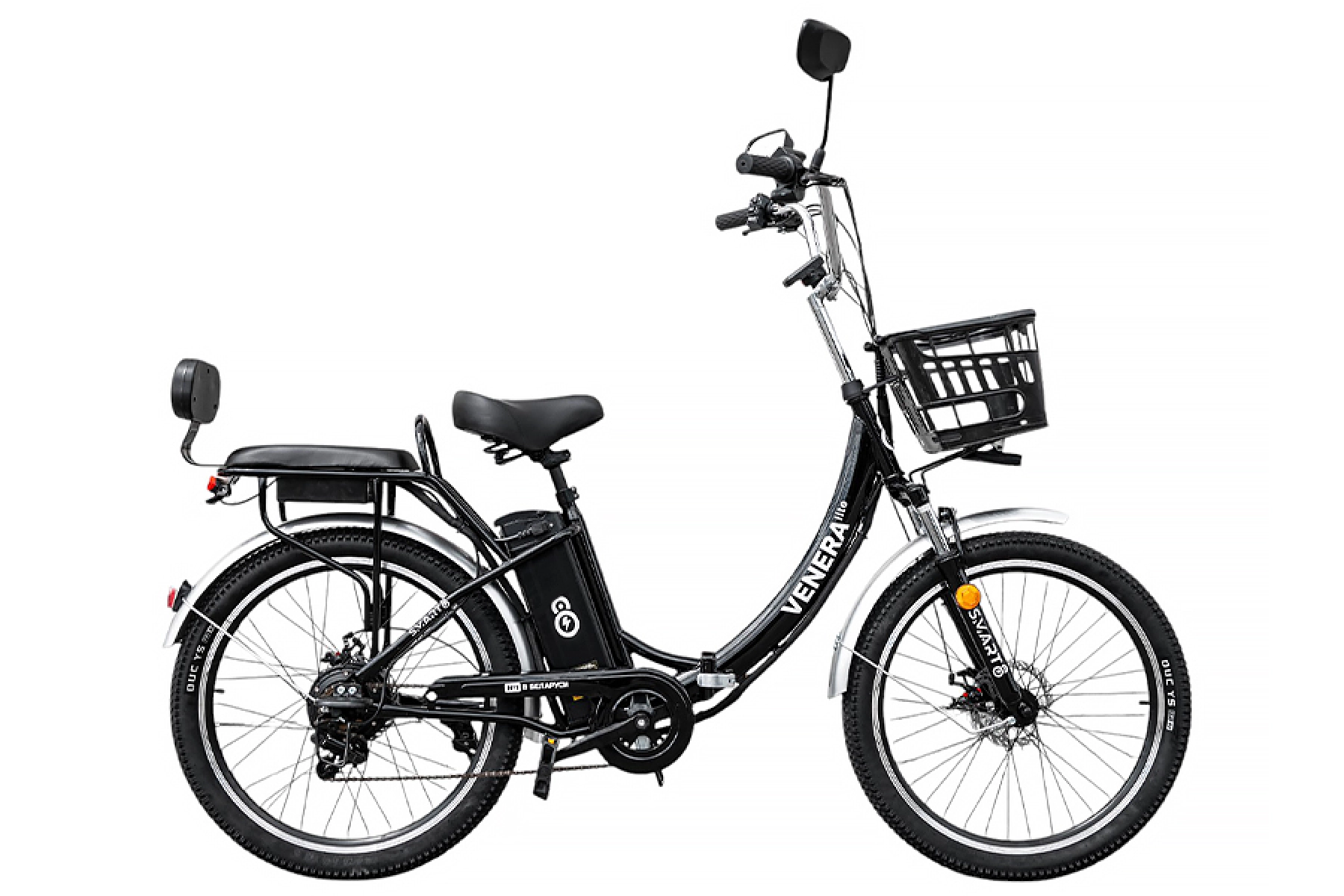 Электровелосипед Smart8 Venera Lite чёрный