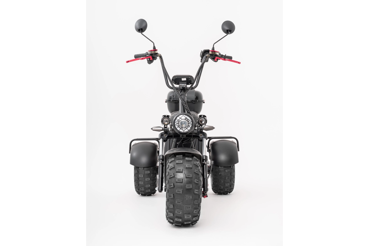 Электроскутер трёхколёсный IKINGI X7 PRO Trike