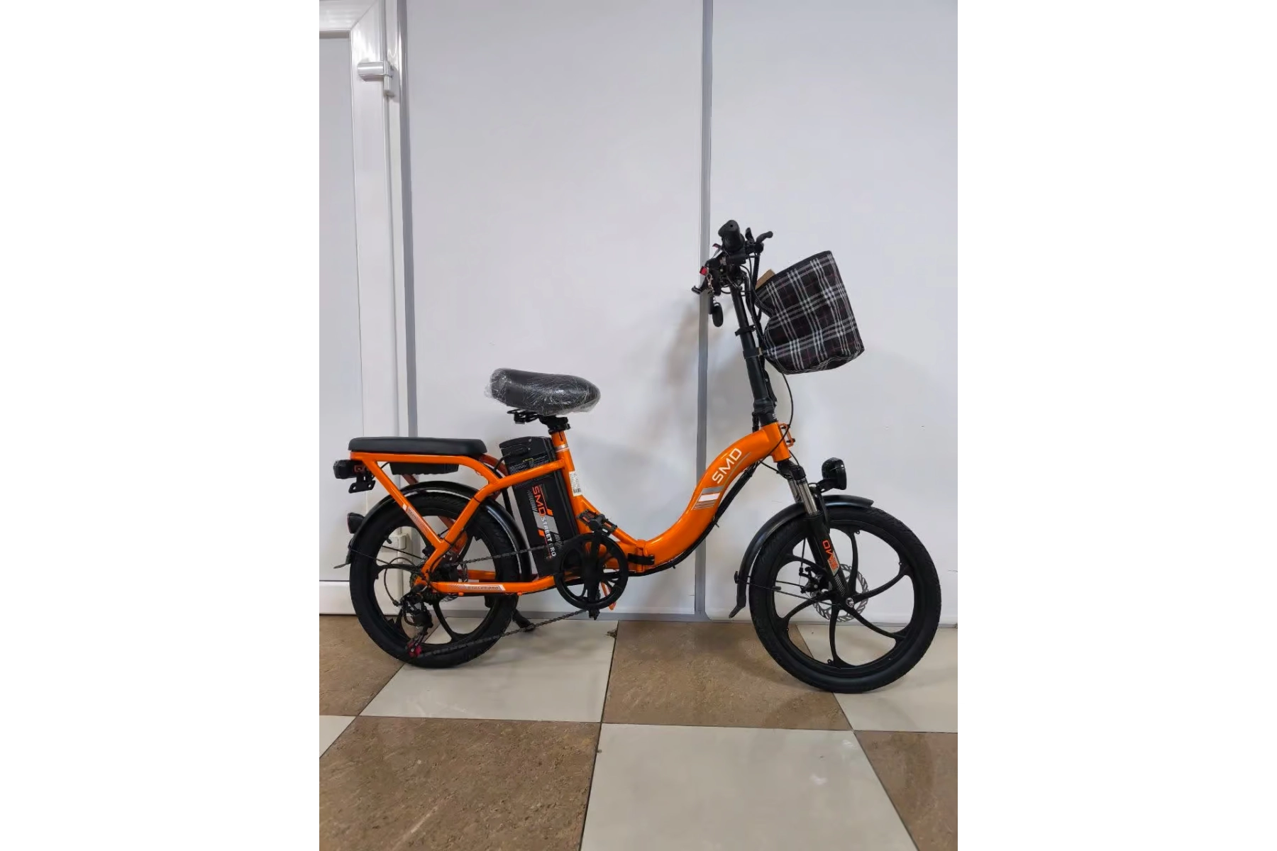 Электровелосипед SMD STREET PRO оранжевый