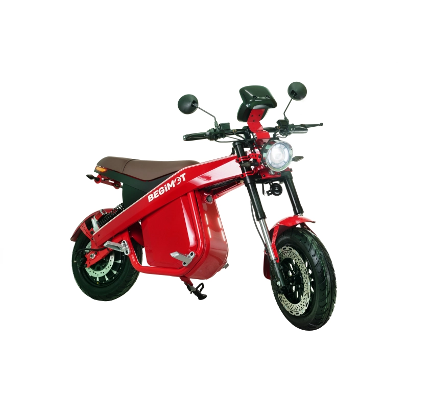 Электрический мопед Begimot Racer красный