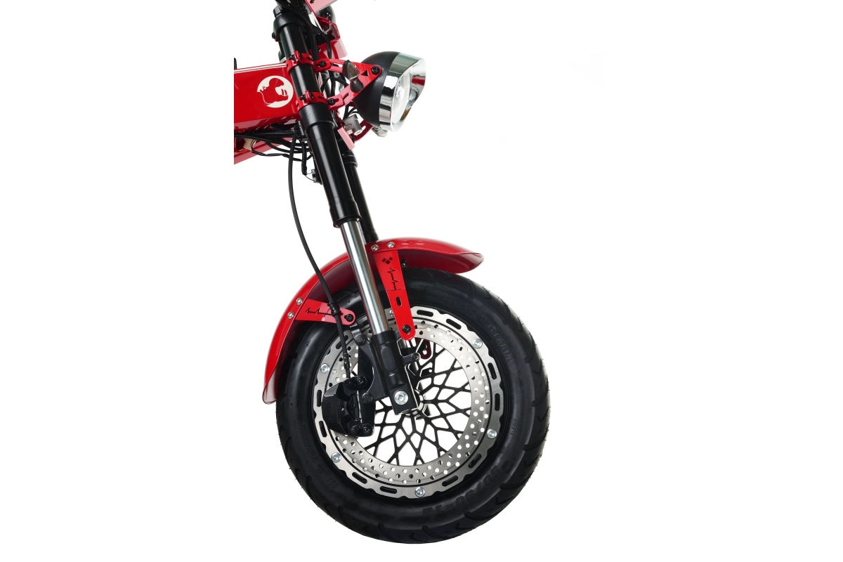 Электрический мопед Begimot Racer красный