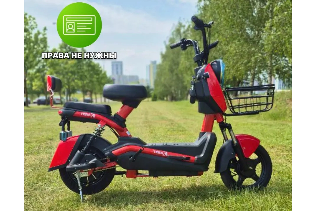 Электроскутер Terax SPIKE NS001 красный