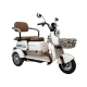 Электрический трицикл BegiMot Trio Classic коричнево-белый
