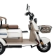 Электрический трицикл BegiMot Trio Classic коричнево-белый