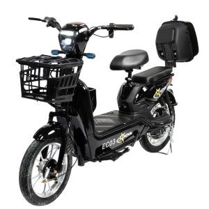  Электроскутер Nova EC-03 чёрный (без цепи)