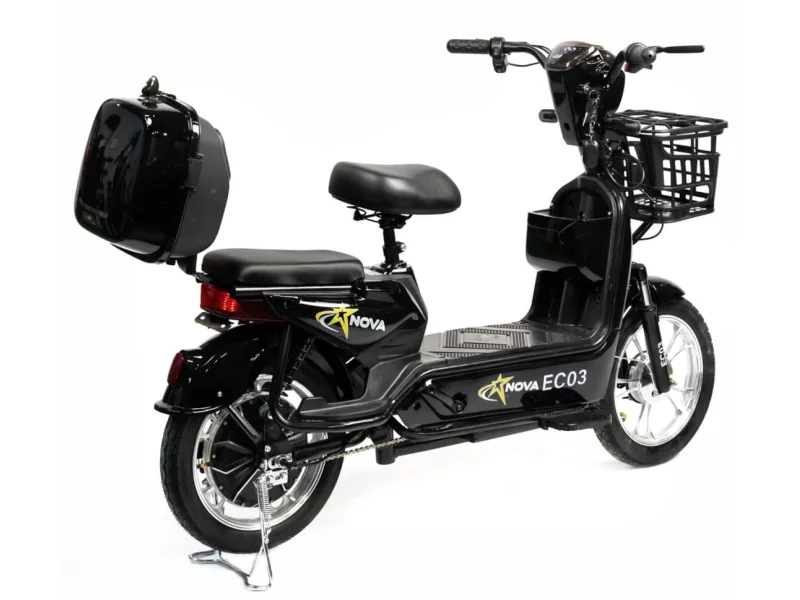  Электроскутер Nova EC-03 чёрный (без цепи)