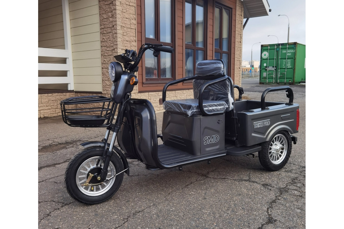 Электротрицикл SMD TRIKE PRO серый