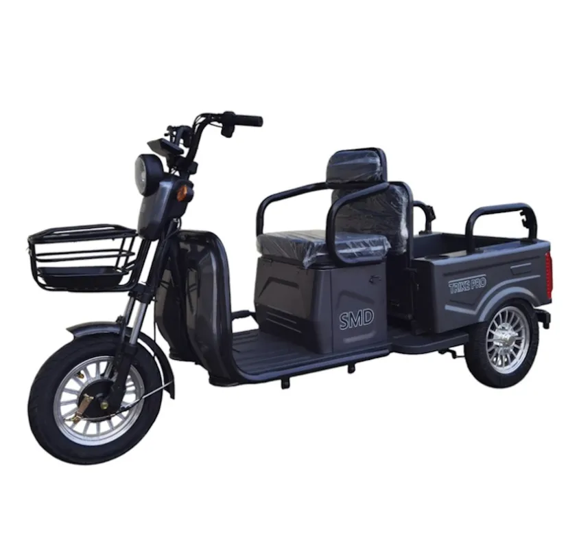 Электротрицикл SMD TRIKE PRO серый