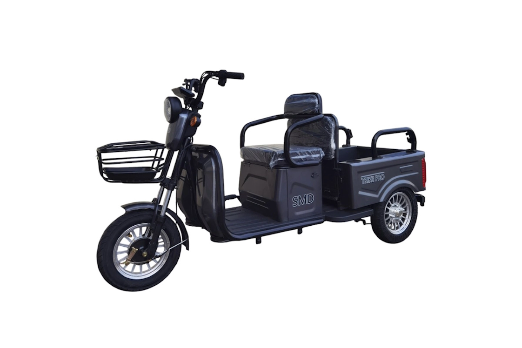 Электротрицикл SMD TRIKE PRO серый