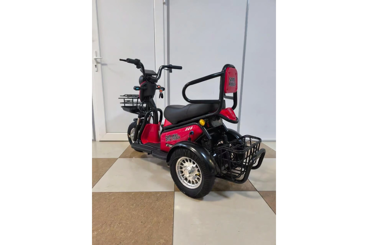 Электротрицикл SMD MINI PLUS красный