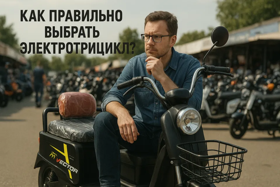 Как правильно выбрать электротрицикл