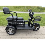 Электротрицикл Smart8 Bulbash чёрный