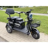 Электротрицикл Smart8 Bulbash чёрный