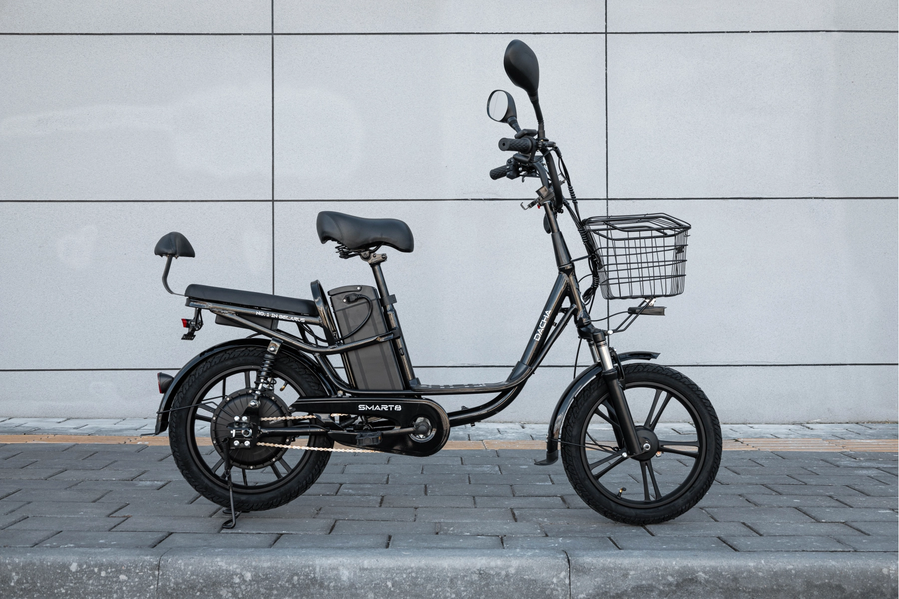 Электровелосипед Smart8 Dacha чёрный