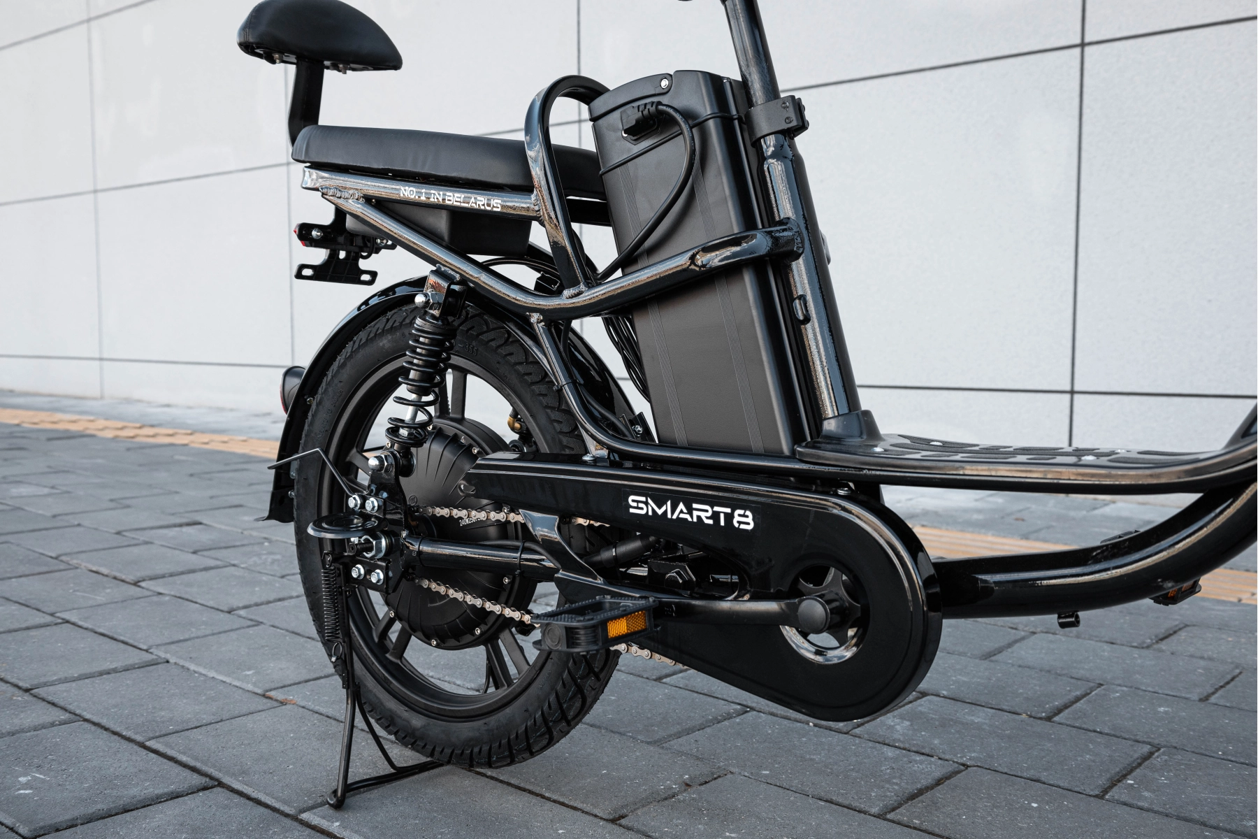 Электровелосипед Smart8 Dacha чёрный