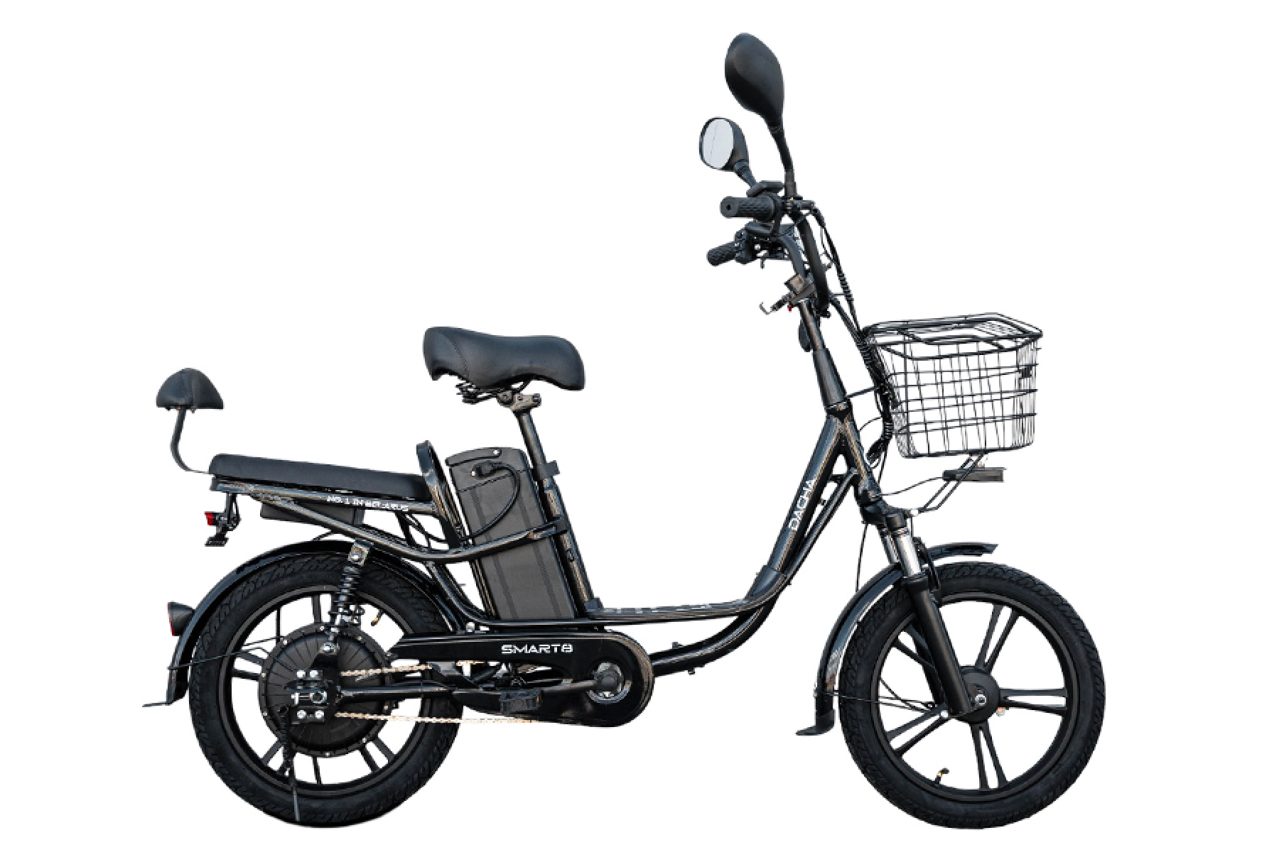 Электровелосипед Smart8 Dacha чёрный