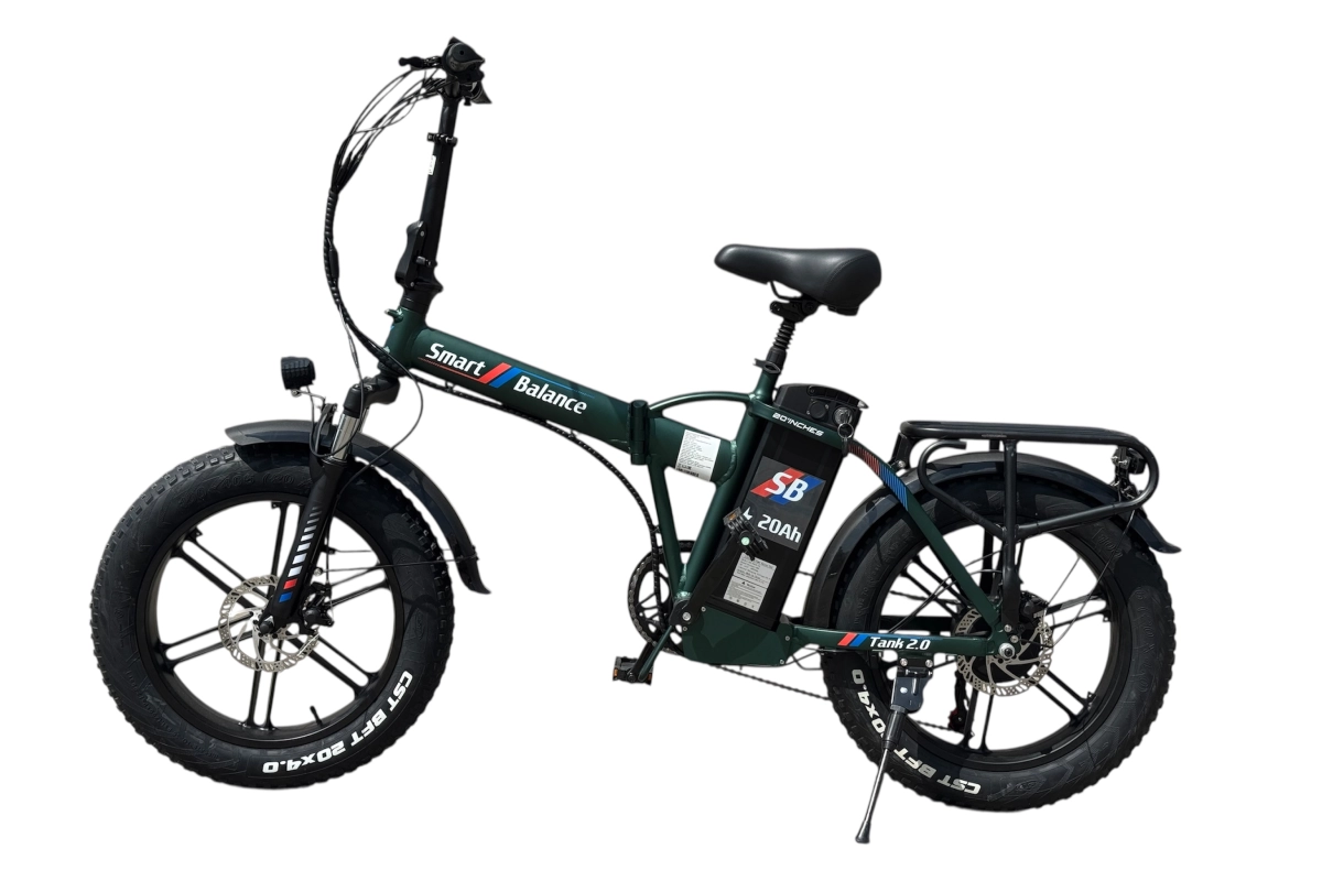 Электровелосипед SmartBalance Tank 2.0 зелёный (2025) 