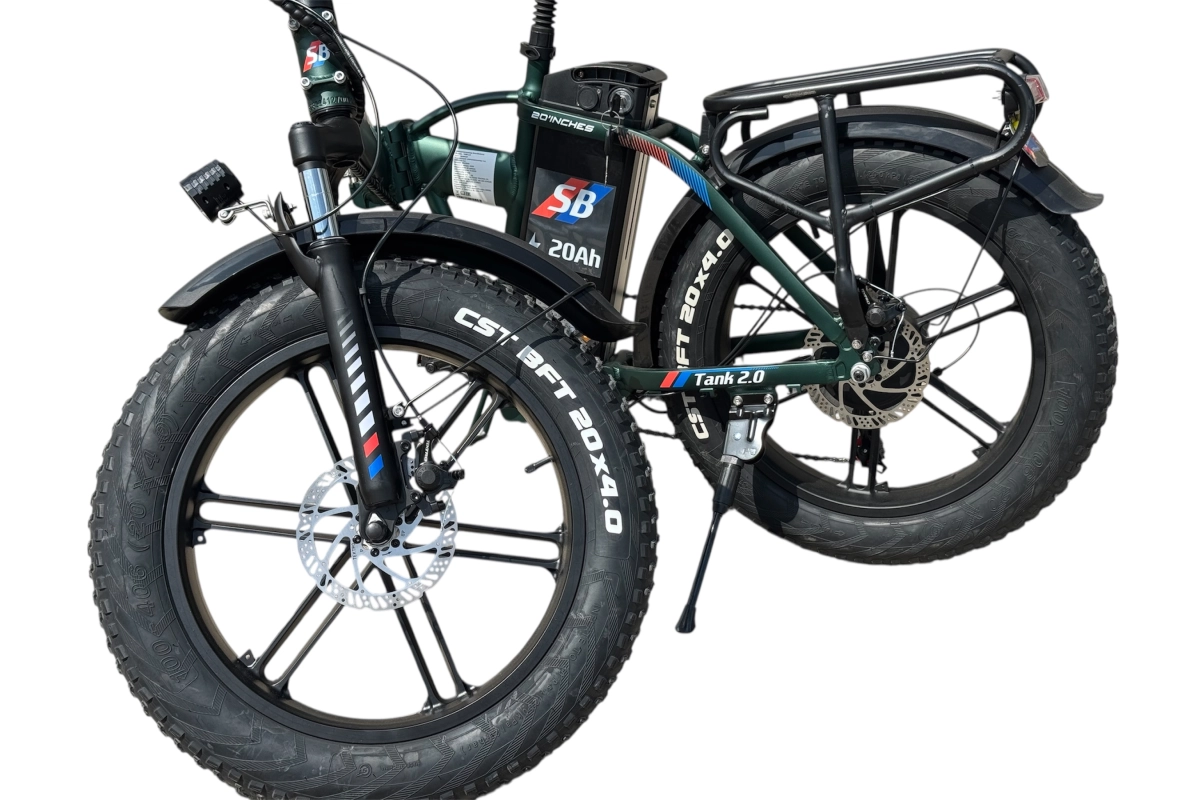 Электровелосипед SmartBalance Tank 2.0 зелёный (2025) 