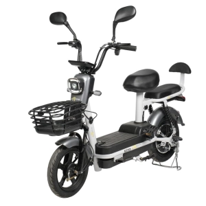 Электроскутер Nova EC-02 серый (без цепи)