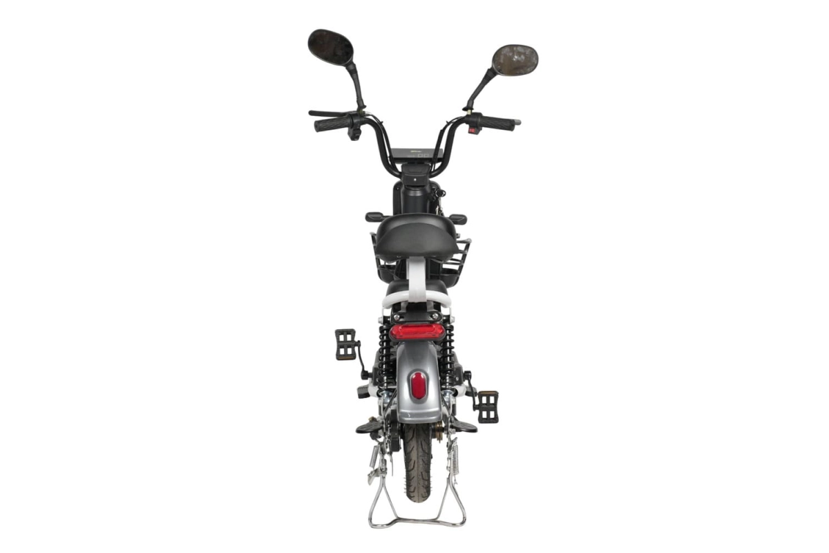 Электроскутер Nova EC-02 серый (без цепи)