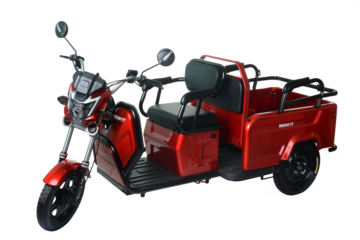 Электротрицикл BegiMot Truck красный