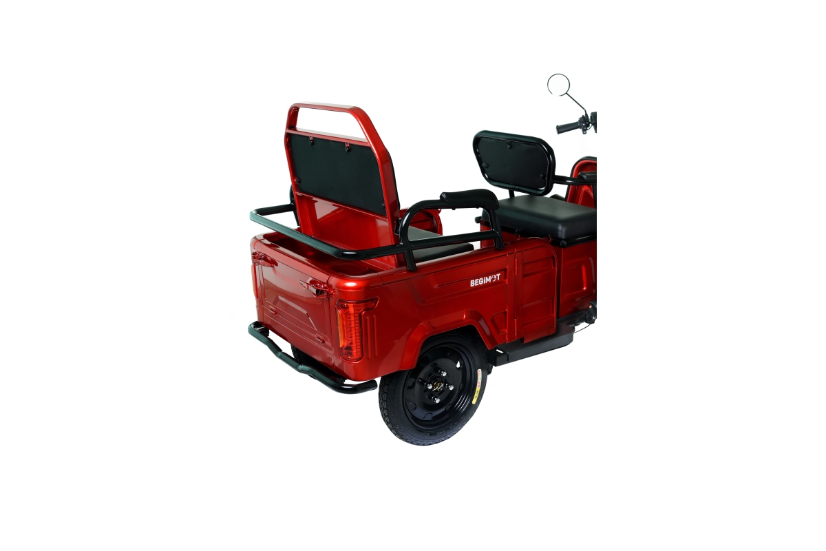 Электротрицикл BegiMot Truck красный